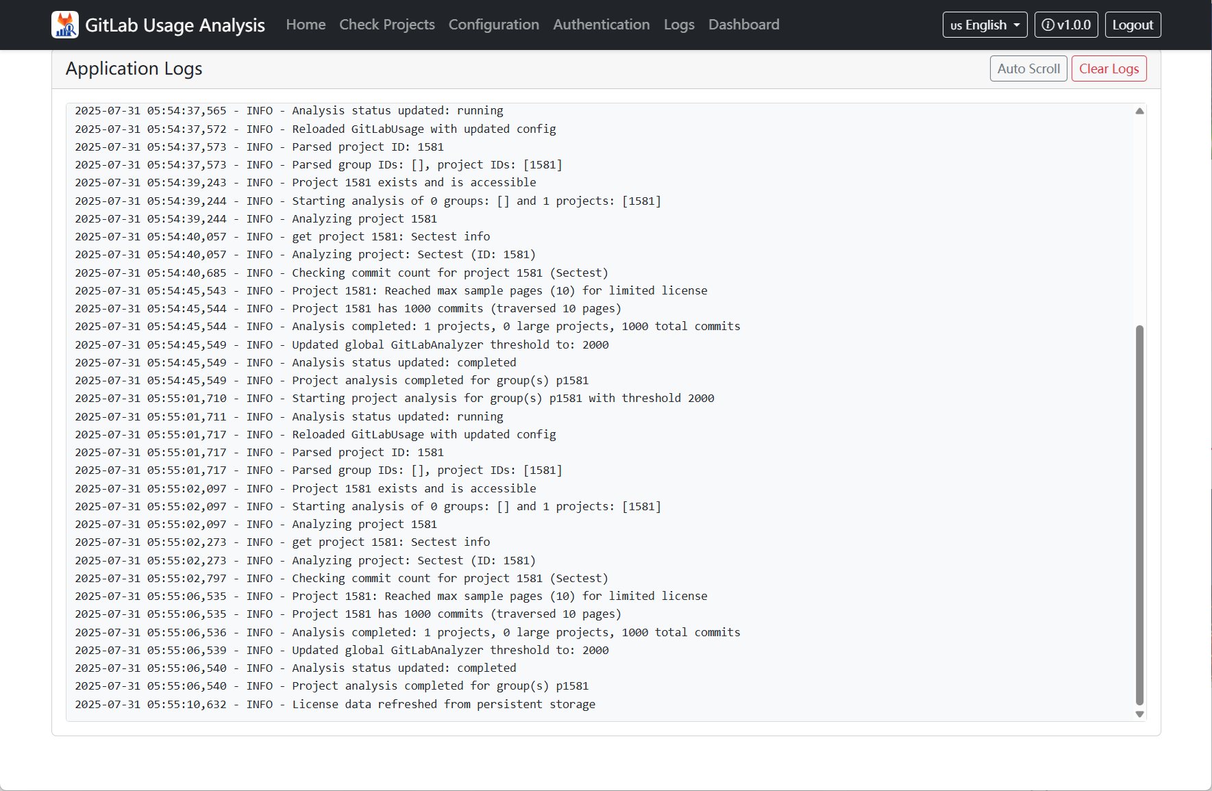 Log Monitoring